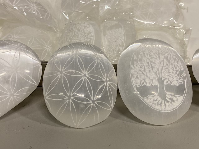 Ca. 16x seleniet gegraveerd, wit - afbeelding 3 van  6