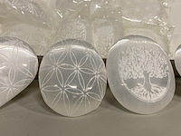 Ca. 16x seleniet gegraveerd, wit - afbeelding 3 van  6