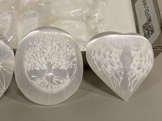 Ca. 16x seleniet gegraveerd, wit - afbeelding 4 van  6