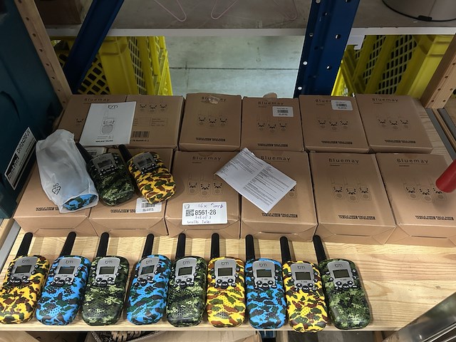 Ca. 16x set van 3 walkie talkies bluemay - afbeelding 1 van  5