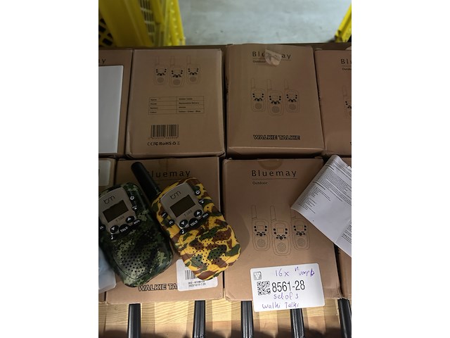 Ca. 16x set van 3 walkie talkies bluemay - afbeelding 4 van  5