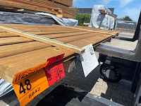 Ca. 16x thermo vuren channelsiding, 20x142mm, lengte 270cm - afbeelding 2 van  3