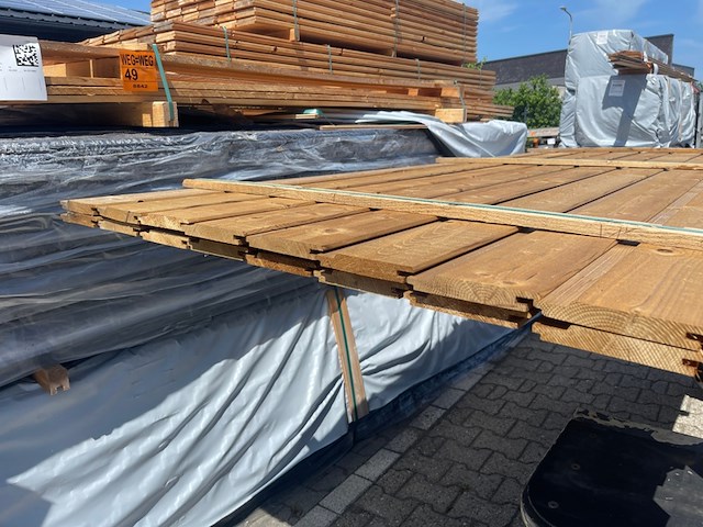 Ca. 16x thermo vuren channelsiding, 20x142mm, lengte 270cm - afbeelding 3 van  3