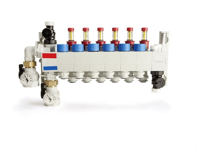 Ca. 16x vloerverwarmingsverdeler - afbeelding 1 van  9