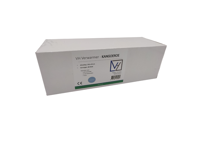 Ca. 16x warmtegordel medium, vh, kangoeroe - 80 watt, blauwgrijs, 2025 - afbeelding 7 van  8