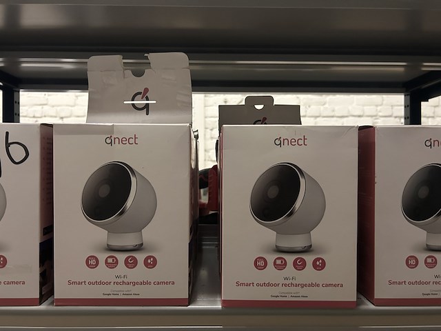 Ca. 16x wi-fi outdoor camera qnect - afbeelding 2 van  4