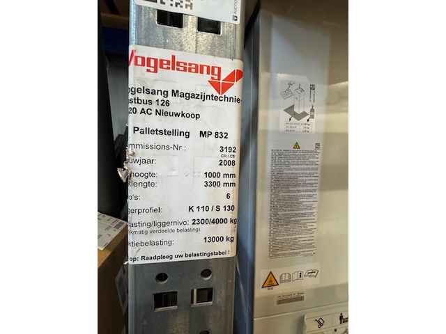 Ca. 17 meter palletstelling - afbeelding 2 van  8