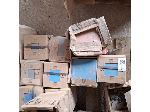 Ca. 17 pak a 1m2 diverse wandtegels, mosa, diverse kleuren - afbeelding 2 van  15