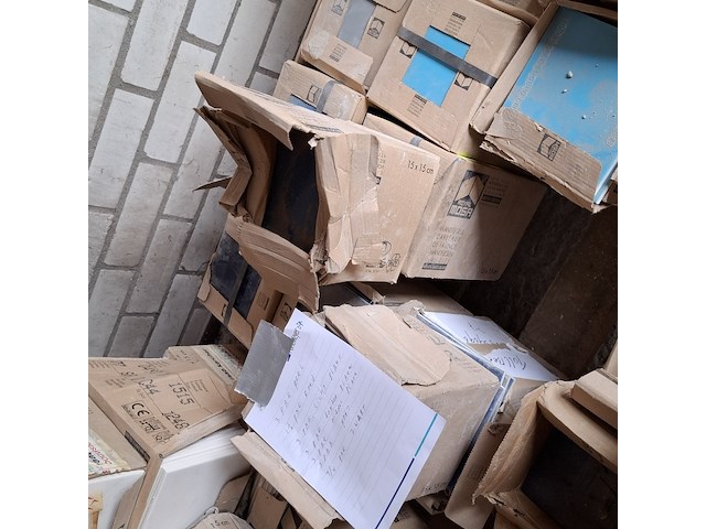 Ca. 17 pak a 1m2 diverse wandtegels, mosa, diverse kleuren - afbeelding 12 van  15