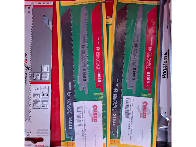 Ca. 170x diverse recipro zaagbladen o.a. ridgid, phantom - afbeelding 3 van  7