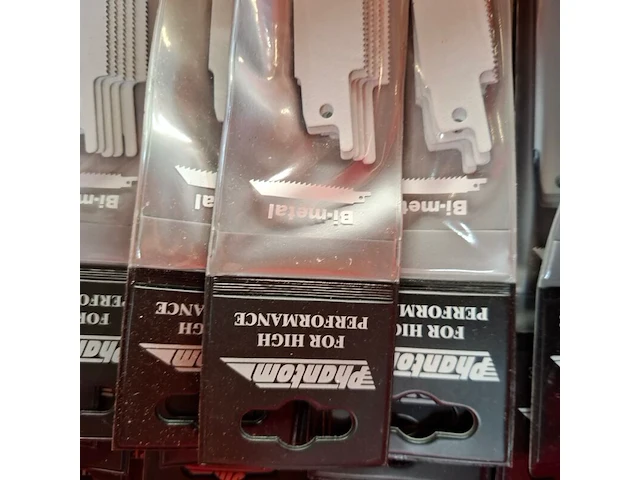 Ca. 170x diverse recipro zaagbladen o.a. ridgid, phantom - afbeelding 5 van  7