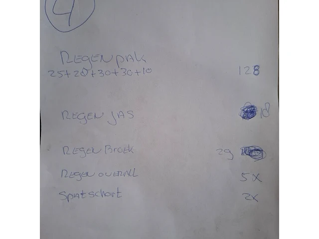 Ca. 170x diverse regenkleding o.a. flexothane - afbeelding 4 van  11