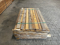 Ca. 171x guyana ipé planken geschaafd, 16x90mm, lengte 150cm - afbeelding 1 van  4