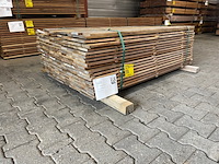 Ca. 171x guyana ipé planken geschaafd, 16x90mm, lengte 150cm - afbeelding 2 van  4