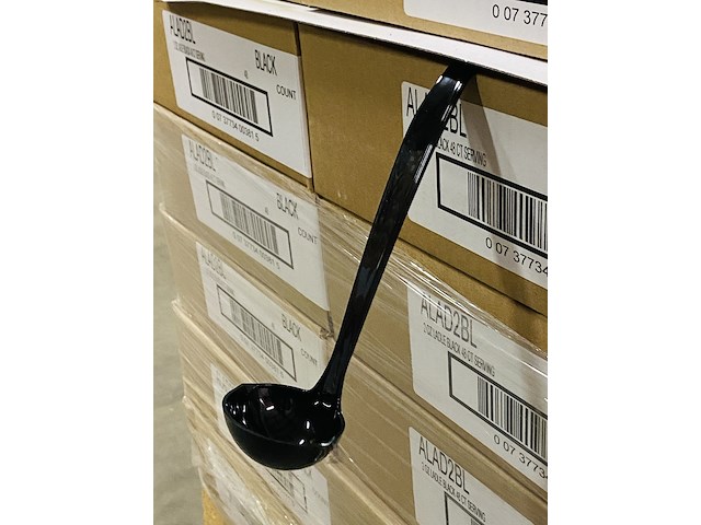 Ca. 1728x luxe opscheplepel, zwart - afbeelding 2 van  3