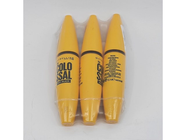 Ca. 173x mascara, maybelline, the colo ssal - afbeelding 1 van  7