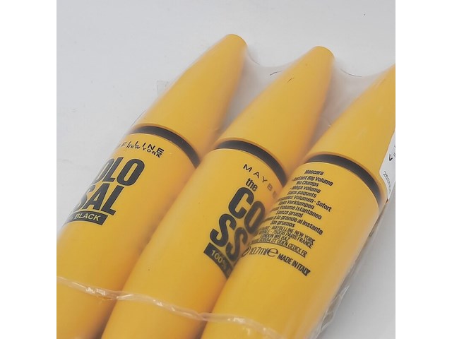 Ca. 173x mascara, maybelline, the colo ssal - afbeelding 4 van  7