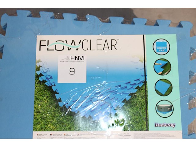 Ca. 17,5 meter ondervloer bestway flow clear. - afbeelding 2 van  2