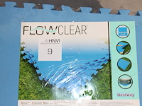 Ca. 17,5 meter ondervloer bestway flow clear. - afbeelding 2 van  2