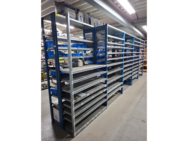 Ca 17,5mtr metalen stelling - afbeelding 8 van  8