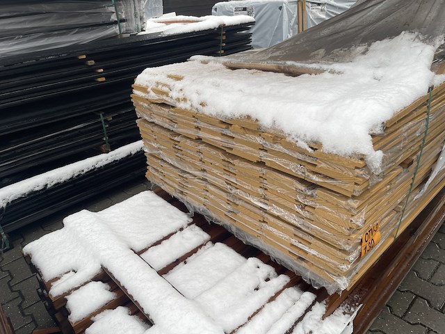 Ca. 175x douglas channelsiding bruin geïmpregneerd, 18x137mm, lengte 300cm - afbeelding 2 van  3