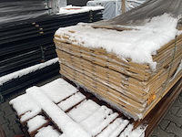 Ca. 175x douglas channelsiding bruin geïmpregneerd, 18x137mm, lengte 300cm - afbeelding 2 van  3