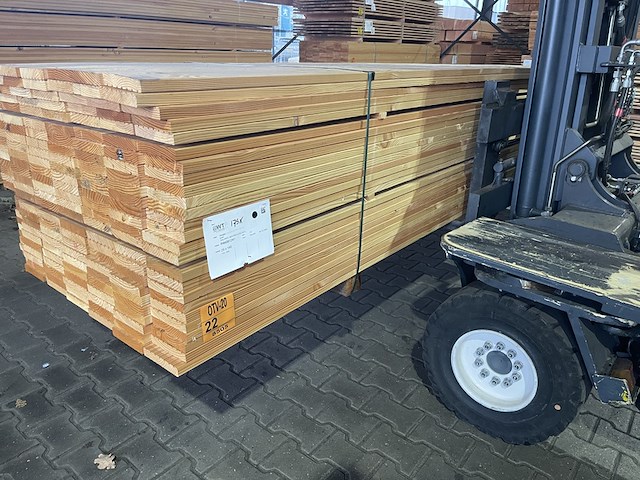 Ca. 175x douglas vlonderplanken, 25x140mm, lengte 400cm - afbeelding 4 van  4