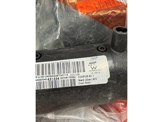 Ca. 175x elektrolaskoppeling, plasson - afbeelding 3 van  19