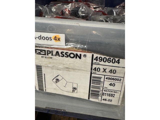 Ca. 175x elektrolaskoppeling, plasson - afbeelding 5 van  19