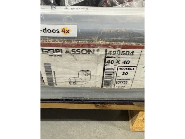 Ca. 175x elektrolaskoppeling, plasson - afbeelding 15 van  19