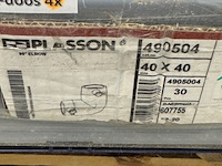 Ca. 175x elektrolaskoppeling, plasson - afbeelding 15 van  19