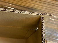 Ca. 175x verzenddozen, dubbelgolf, bruin, 58x36x64cm - afbeelding 3 van  4