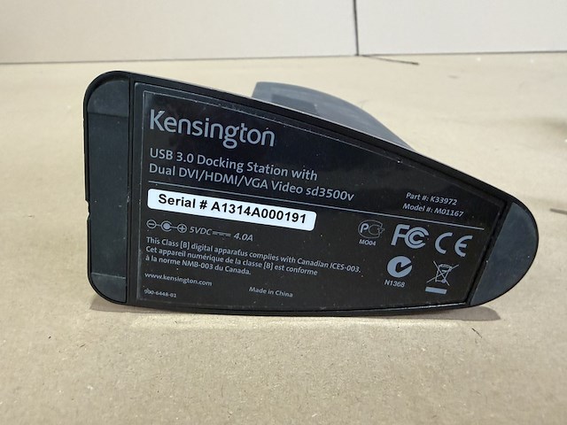 Ca. 178x dockingstation, kensington, sd3500v usb 3.0 - afbeelding 4 van  7