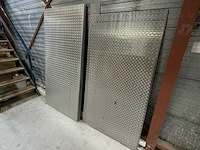 Ca. 17x aluminium traanplaat - afbeelding 2 van  3