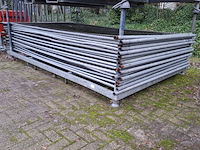 Ca. 17x bouwhek in transportbok, o.a. heras - afbeelding 6 van  8