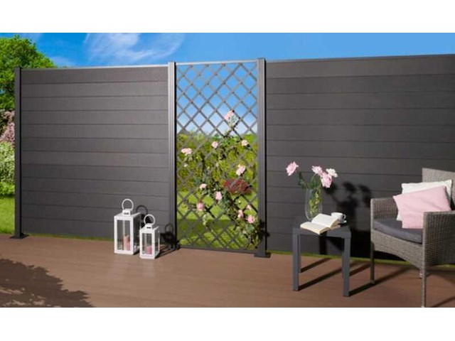 Ca. 17x composiet trellis schermen - afbeelding 2 van  6