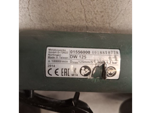 Ca. 17x divers accu/elektrisch/pneumatisch gereedschap metabo, diverse modellen - afbeelding 10 van  24