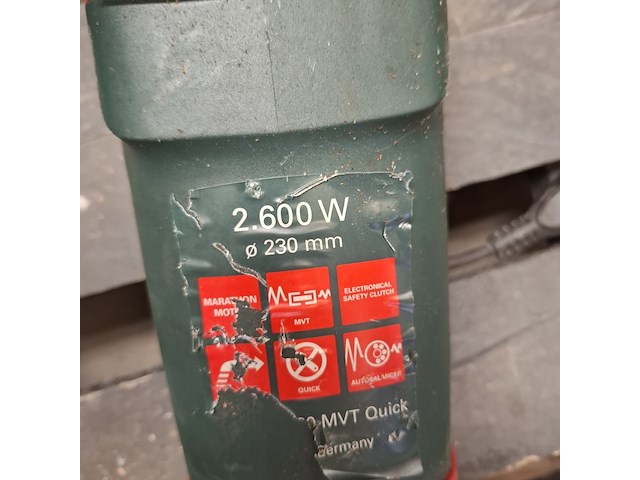 Ca. 17x divers accu/elektrisch/pneumatisch gereedschap metabo, diverse modellen - afbeelding 21 van  24