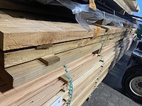 Ca. 17x douglas balken fijnbezaagd, 50x150mm, lengte 500cm - afbeelding 2 van  3