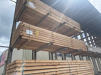 Ca. 17x douglas balken fijnbezaagd, 75x200mm, lengte 400cm - afbeelding 4 van  4