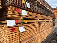 Ca. 17x douglas vlonderplanken, 25x140mm, lengte 500cm - afbeelding 4 van  4