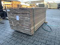 Ca. 17x guyana ipé planken geschaafd, 21x90mm, lengte 275cm - afbeelding 2 van  4