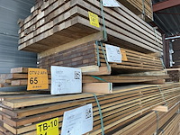 Ca. 17x guyana ipé planken geschaafd, 21x90mm, lengte 275cm - afbeelding 4 van  4