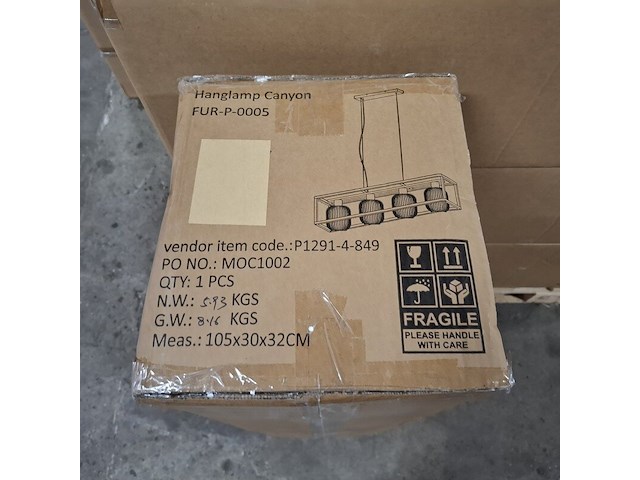 Ca. 17x hanglamp, furniqs, canyon - afbeelding 3 van  3