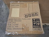 Ca. 17x hanglamp, furniqs, canyon - afbeelding 3 van  3