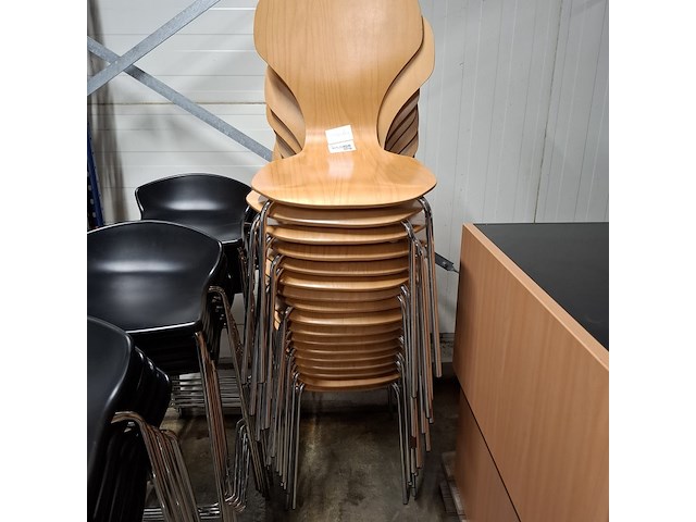 Ca. 17x kantinestoel, danerka - afbeelding 7 van  9