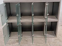 Ca. 17x lockerkast met glazen deuren - afbeelding 7 van  11