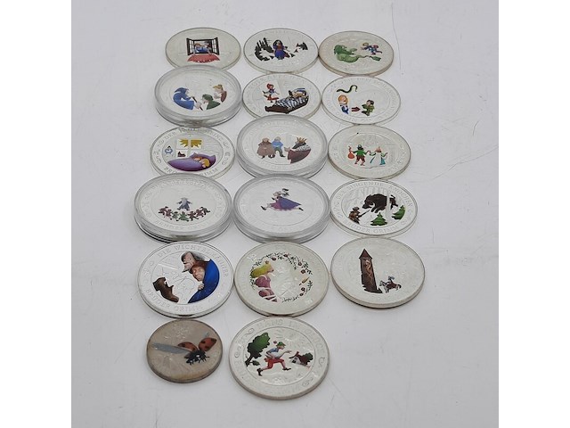 Ca. 17x munt, o.a brüder grimm - afbeelding 1 van  9