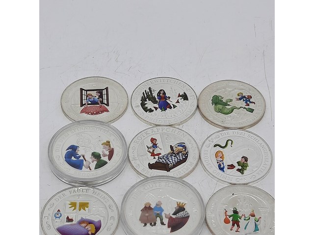 Ca. 17x munt, o.a brüder grimm - afbeelding 2 van  9