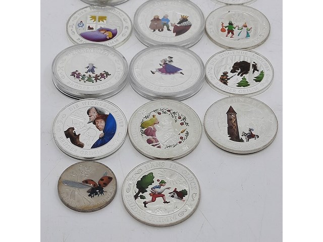 Ca. 17x munt, o.a brüder grimm - afbeelding 4 van  9